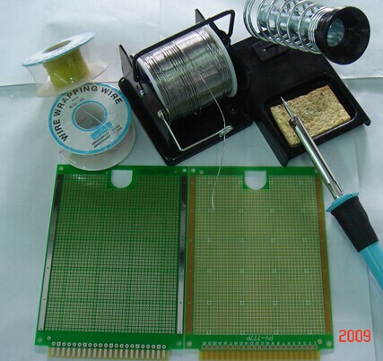 萬用板、OK線與焊槍