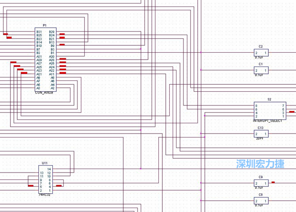 圖紙沒有層次的概念，不管電路有多復(fù)雜，只有一張平面圖。