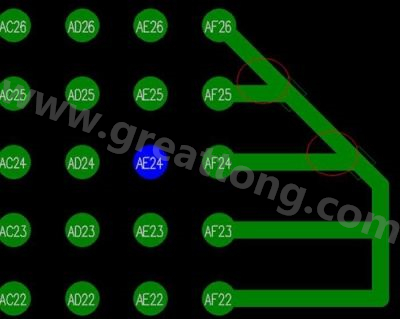 銳角走線正是化學(xué)物質(zhì)得以藏身的‘酸阱’。
