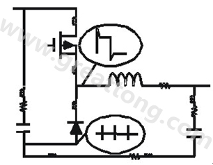 我們的設(shè)計范例顯示，有高達3A的電流必須從接地流回到源端(一個24V汽車電池或一個24V電源)。