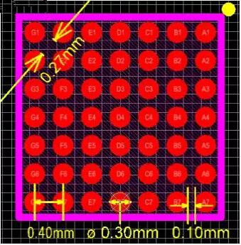 這一類BGA模塊設計已經是刷新底線，屬于最小加工能力范疇。